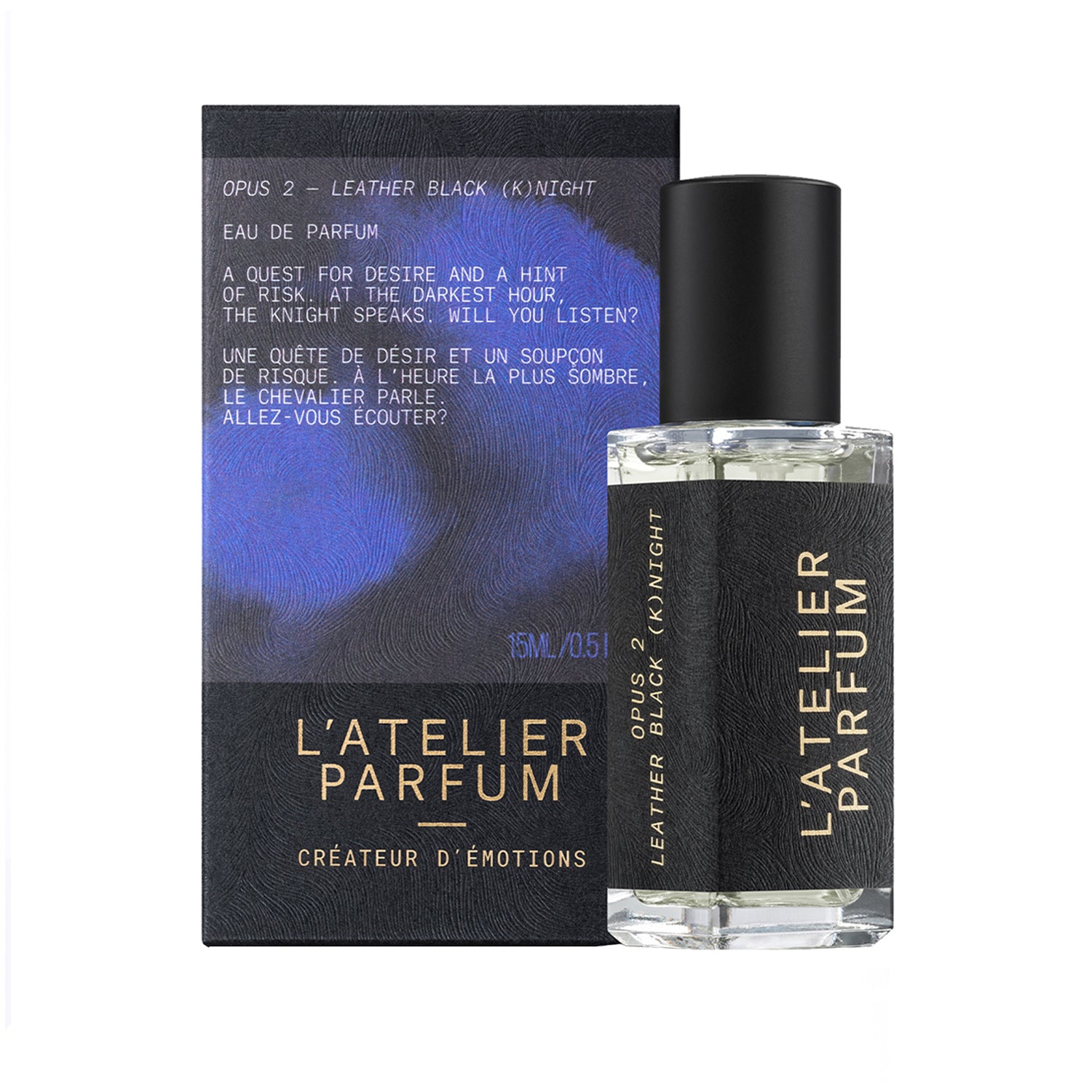 LEATHER BLACK (K)NIGHT - 15ml – L'Atelier Parfum
